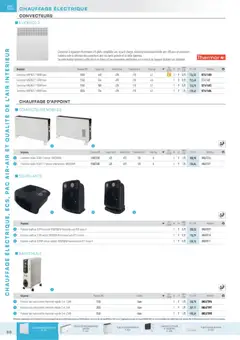 Rexel - Prévisualisation de Rexel - Brochure Chauffage Électrique, ECS, PAC AIR-AIR Et Qualite De L´Air Interieur valide à partir de 18.11.2025 | Page: 28 | Produits: Poids, Diffuseur, Radiateur, Huile