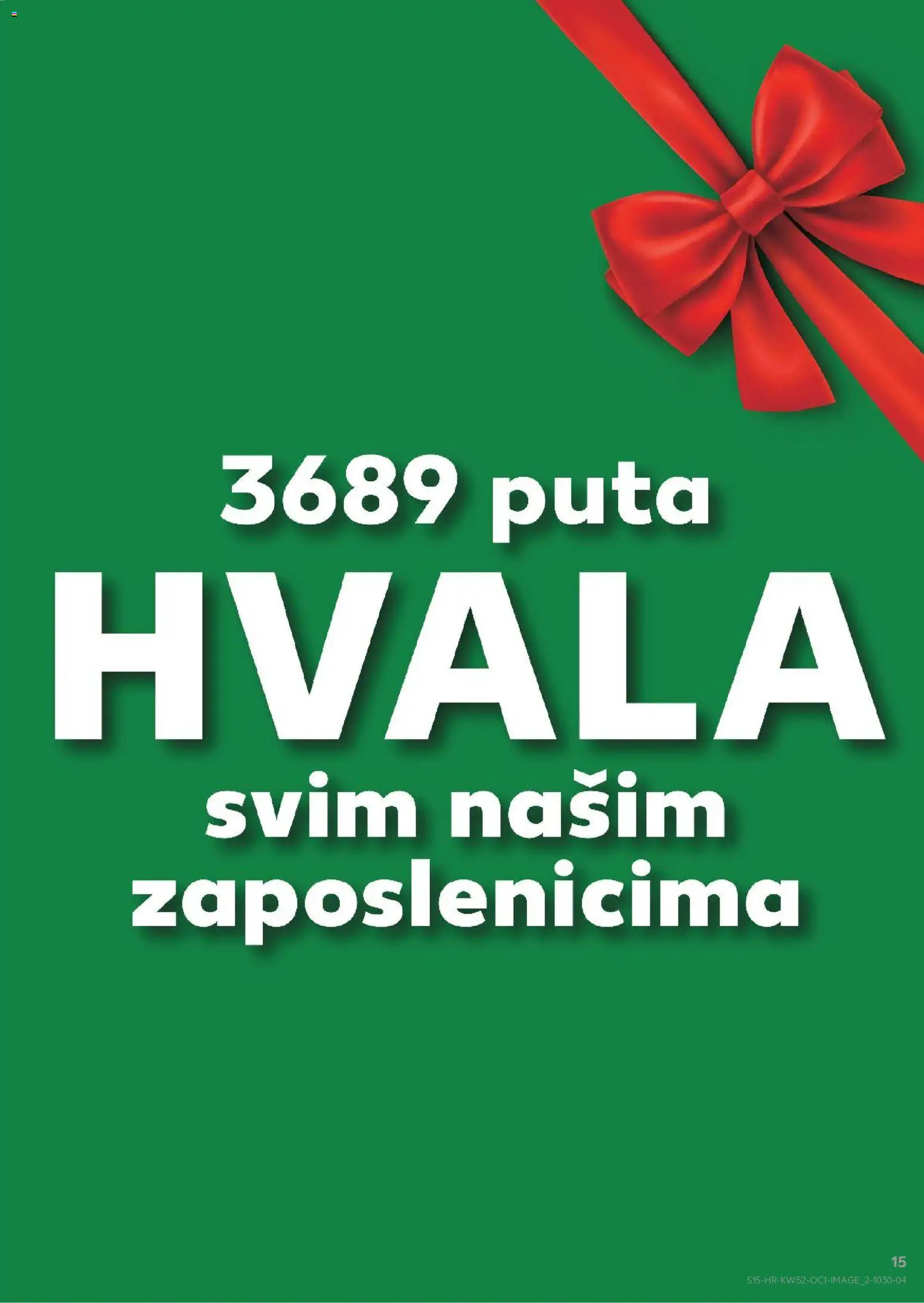 Kaufland HR akciós ujság - amely érvényes a következő dátumtól: 27.12.2025 | Oldal: 15