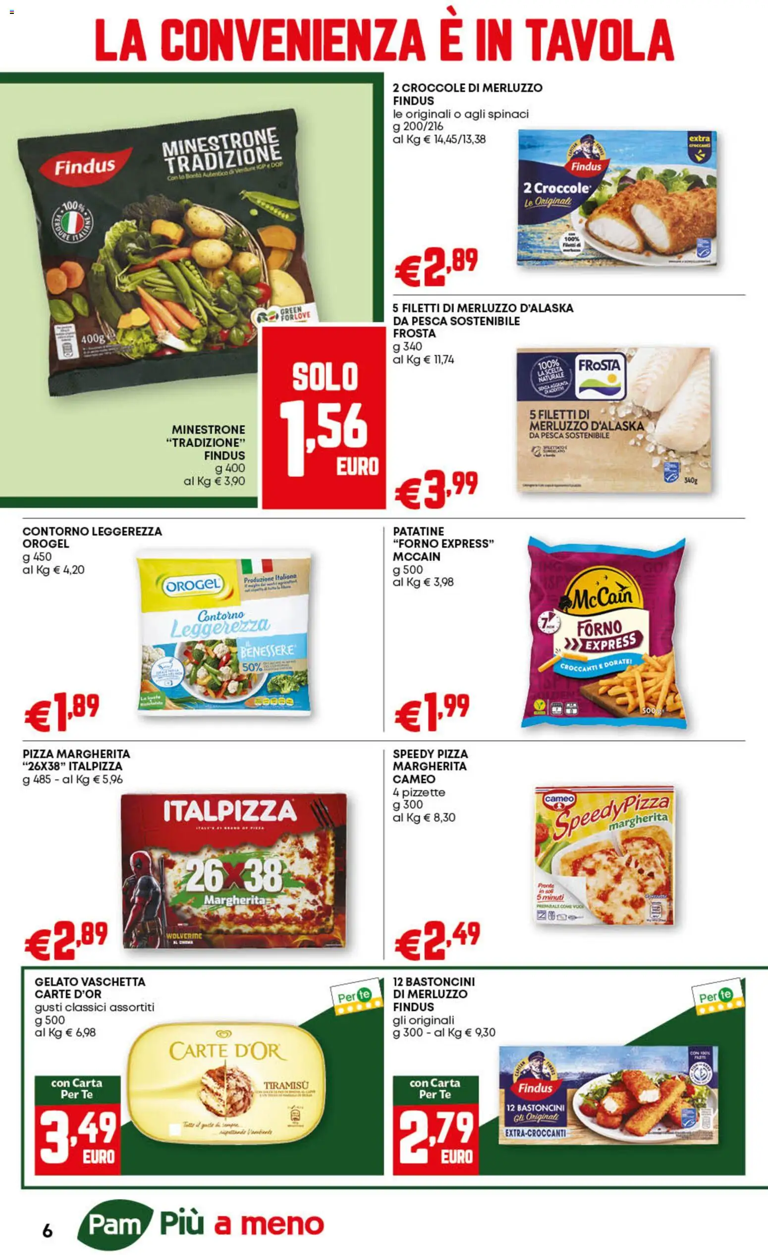 Volantino Panorama del 23.10.2025 | Pagina: 6 | Prodotti: Tè, Patatine, Gelato, Forno