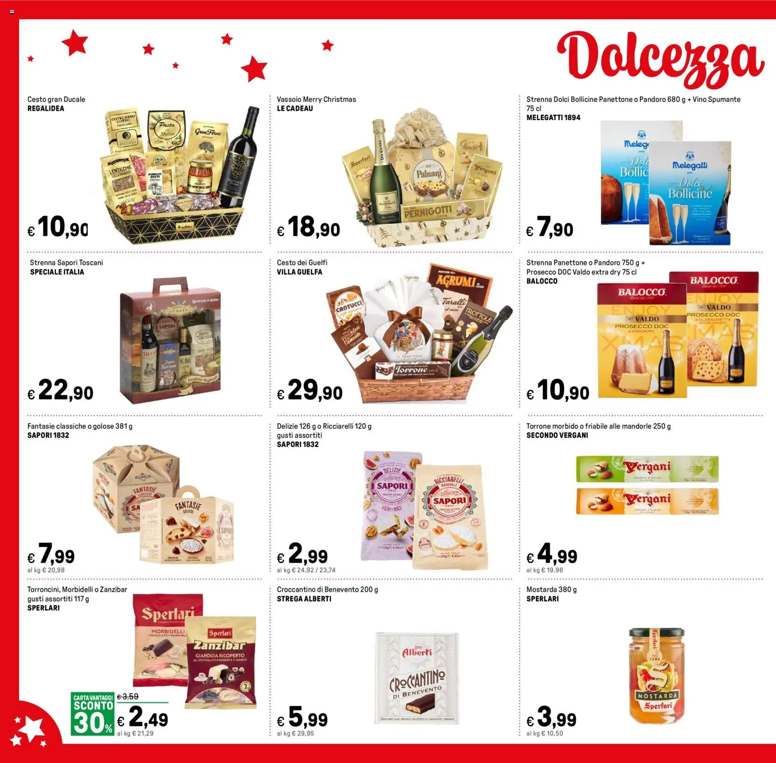 Volantino Iper del 24.11.2025 | Pagina: 32 | Prodotti: Agrumi, Panettone, Spumante, Taralli