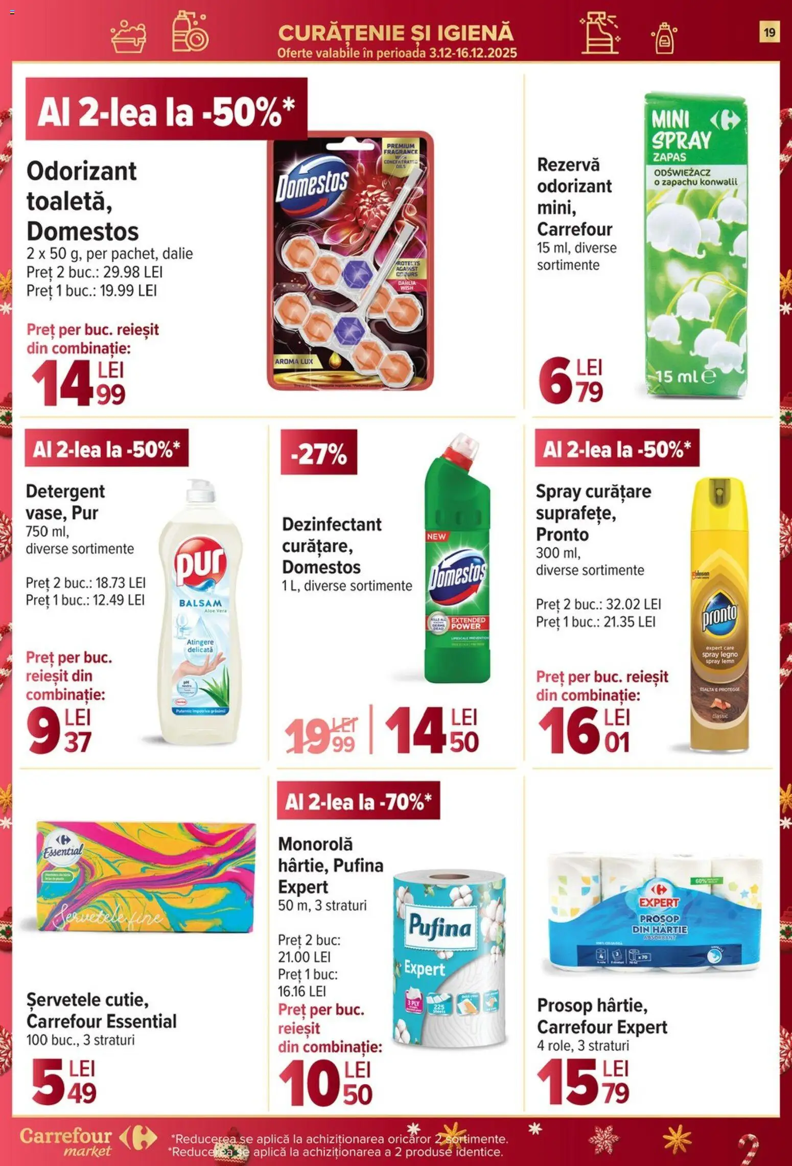 Noul catalog Carrefour – valabil de la 10.12.2025 | Pagină: 19 | Produse: Aloe vera, Balsam, Detergent