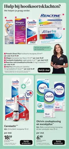 Carelastin Azelastine oogdruppels 6 ml***, Azelastine oogdruppels 6 ml - Voorbeeld van een folder van Etos, geldig van 16.03.2026 | Pagina: 51 | Producten: Kan, Verlichting, Oogdruppels