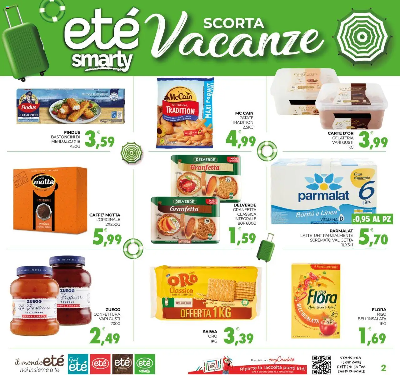 Volantino Eté del 25.07.2025 | Pagina: 2 | Prodotti: Caffè, Riso, Fragole, Albicocche