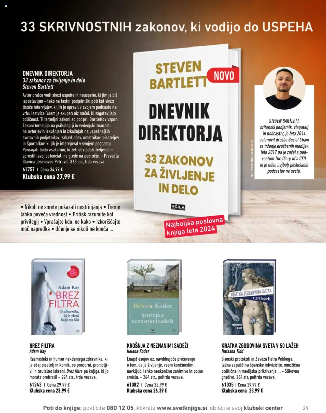 Svet knjige katalog │ velja od 01.07.2025 | Stran: 29 | Izdelki: Knjiga