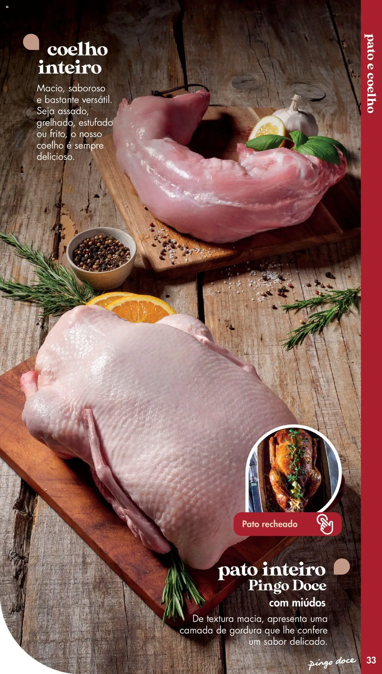 Pingo Doce - Catálogo-Talho │ válido de 20.05.2025 | Página: 33 | Produtos: Coelho
