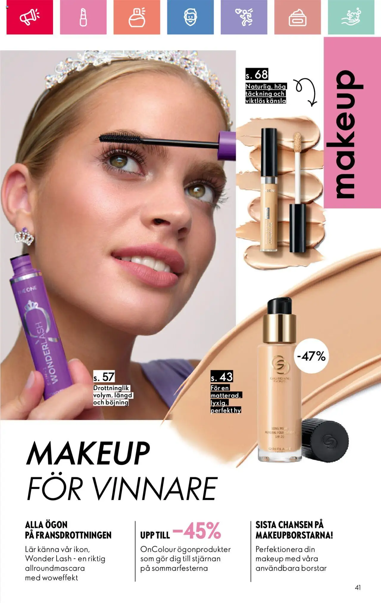 Oriflame reklamblad aktuell från 01.06.2025 | Sida: 41 | Produkter: Foundation
