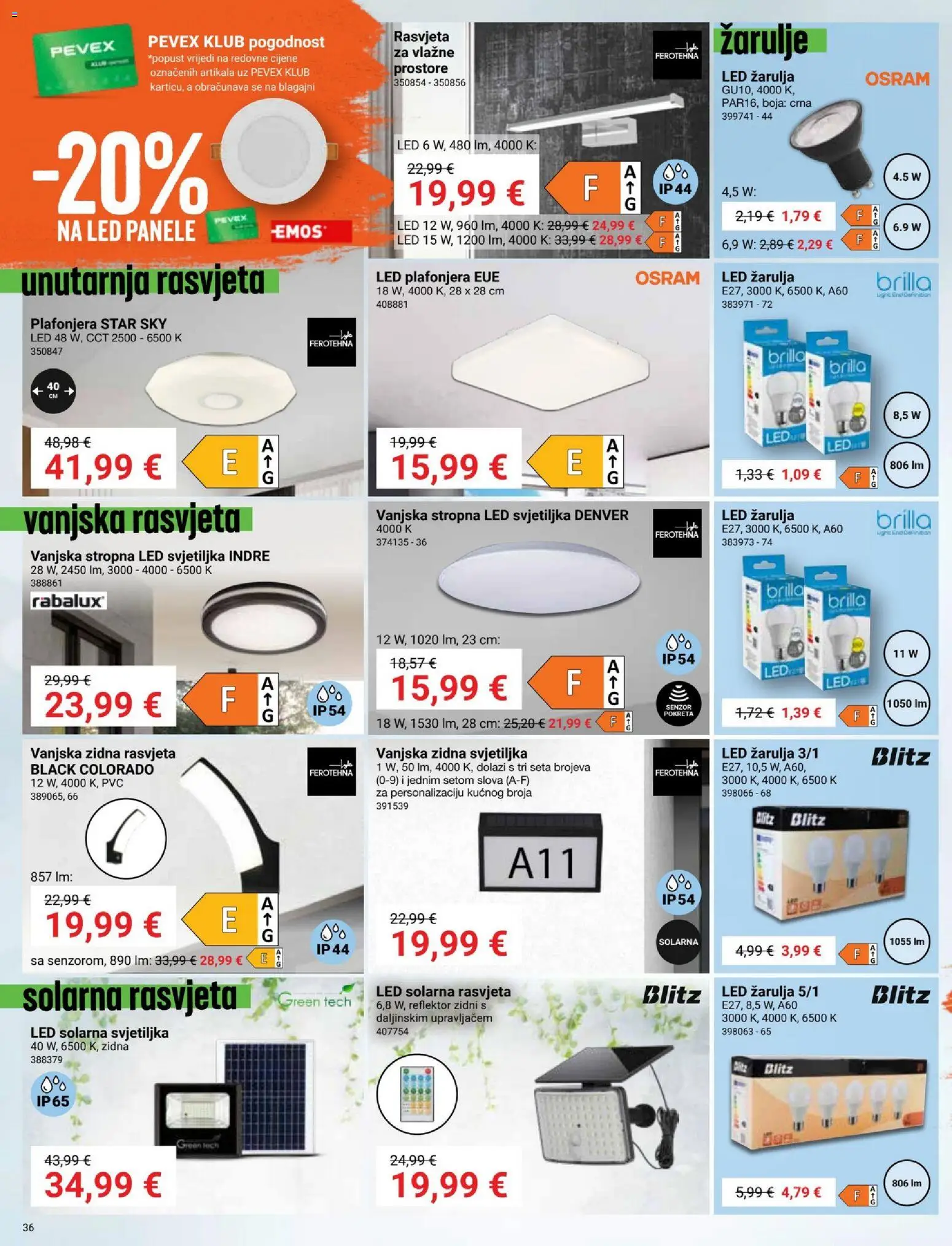 Pevex katalog | vrijedi od 03.04.2026 | Stranica: 36