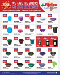 Africa Cash & Carry specials catalogue – valid from 16.04.2026 | Page: 36