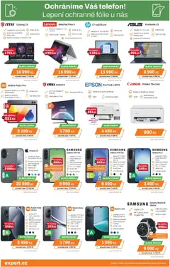 Náhled letáku Expert elektro leták od 16.03.2026 | Strana: 2 | Produkty: Klávesnice, Iphone, Apple, Skener