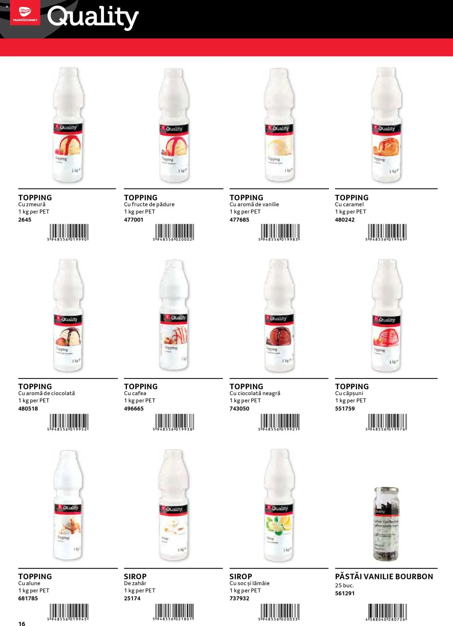 Noul catalog Selgros – valabil de la 30.01.2026 | Pagină: 16 | Produse: Cafea, Bourbon, Zahăr, Lămâie