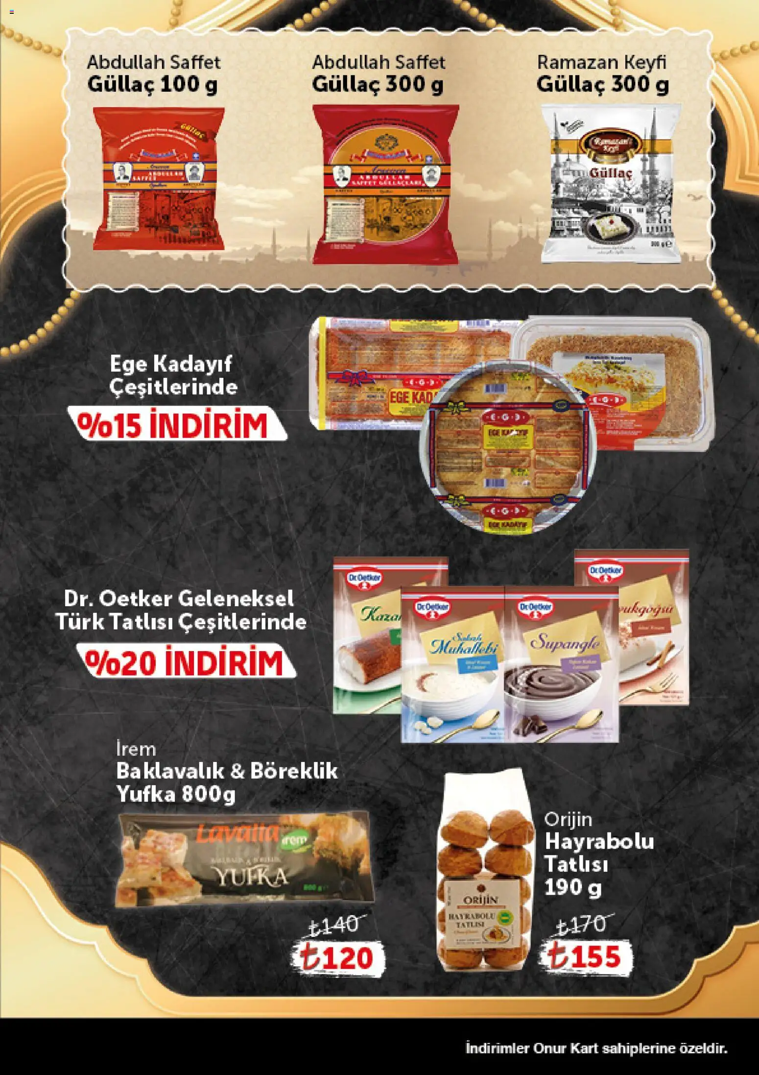 Onur Market Katalog - Gurme - 10.02.2026 tarihinden itibaren geçerlidir | Sayfa: 3