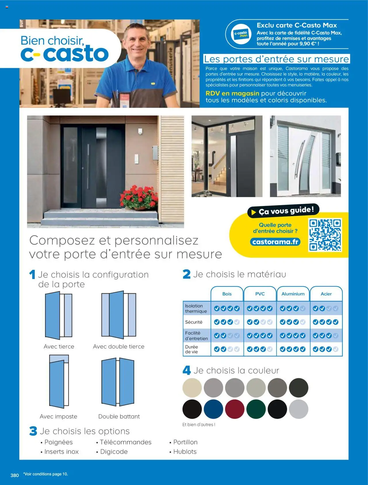 {H1} | Page: 380 | Produits: Porte, Poignées, Portes