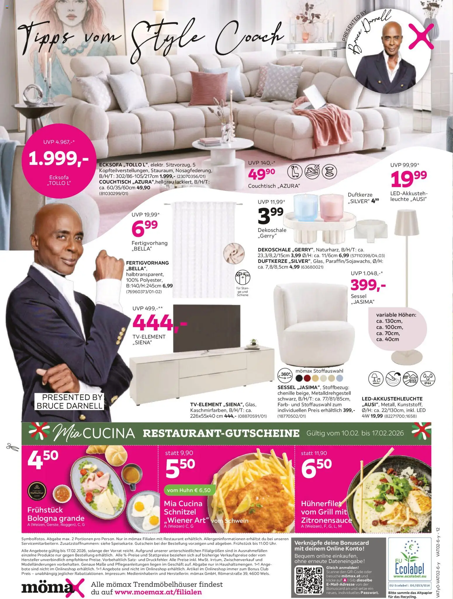 Mömax Prospekt aktuell gültig ab 10.02.2026 | Seite: 12 | Produkte: Grill, Sessel, Couchtisch