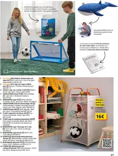 Vista previa Catálogo IKEA  y los niños  válido desde el 06.03.2026 | Página: 27 | Productos: Bolsa, Almacenaje, Caja