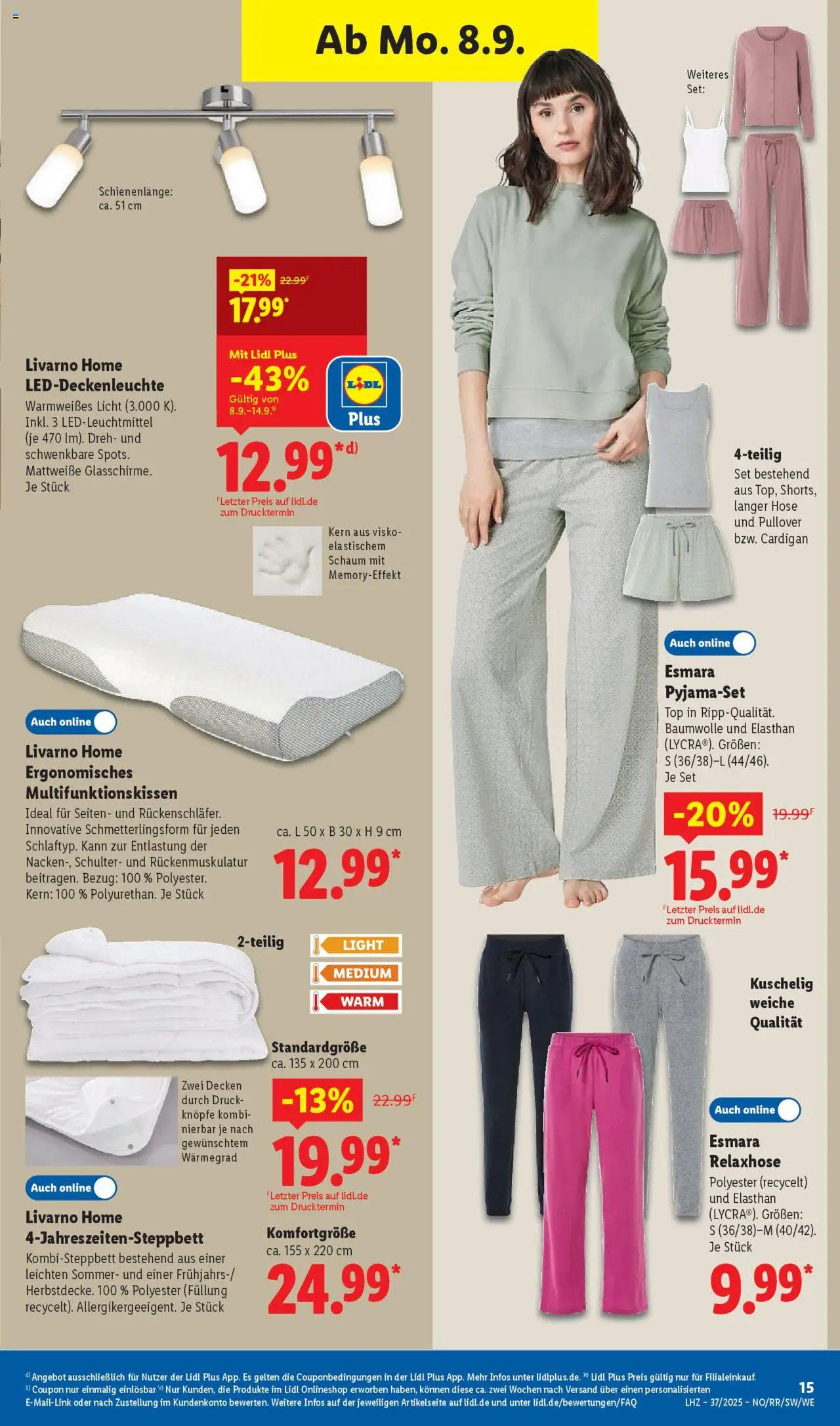 Lidl - Prospekt Bestwig – gültig ab 08.09.2025 | Seite: 23 | Produkte: Top, Cardigan, Pullover, Hose