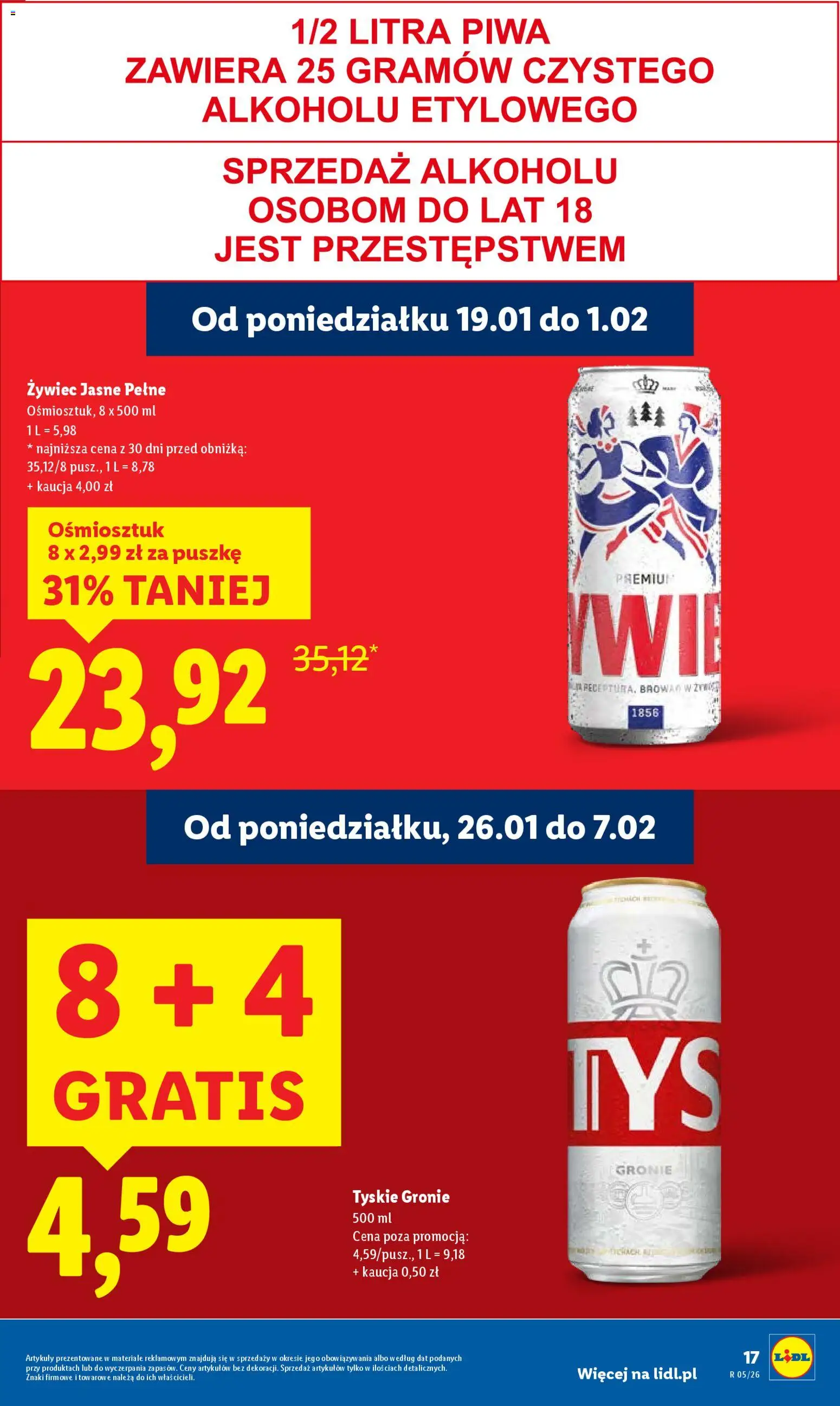 Lidl Gazetka od 26.01.2026 | Strona: 17