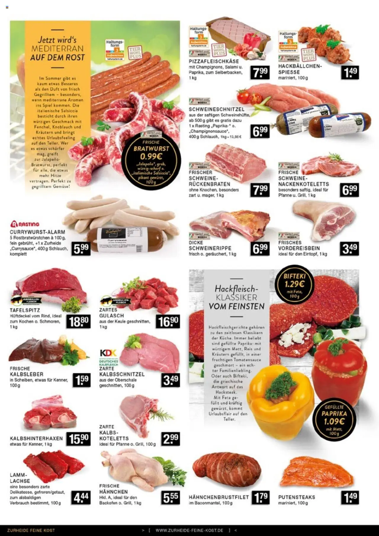 Edeka Zurheide Prospekt 	 - gültig ab dem 18.08.2025 | Seite: 2 | Produkte: Tafelspitz, Gemüse, Gulasch, Backofen