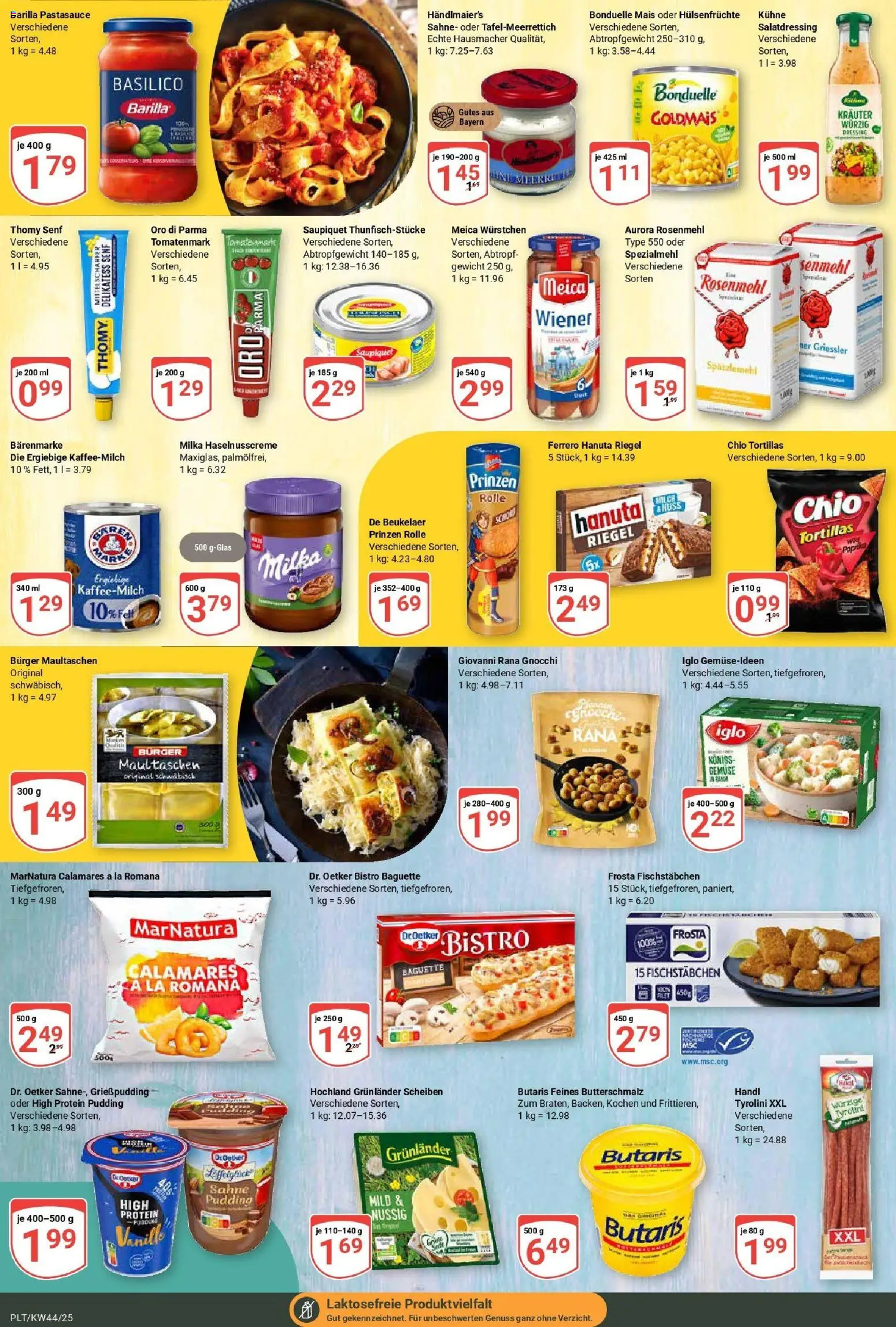 Globus prospekt Plattling	 – gültig ab 26.10.2025 | Seite: 15 | Produkte: Dressing, Pudding, Frosta, Gemüse