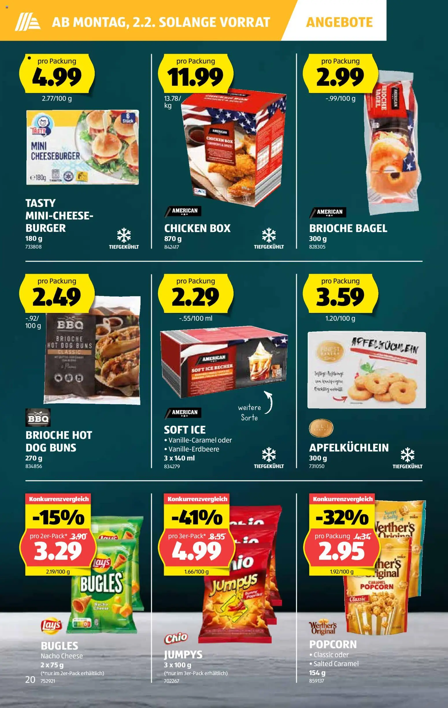 Aldi Aktionen – gültig ab 29.01.2026 | Seite: 21 | Produkte: Box, Burger