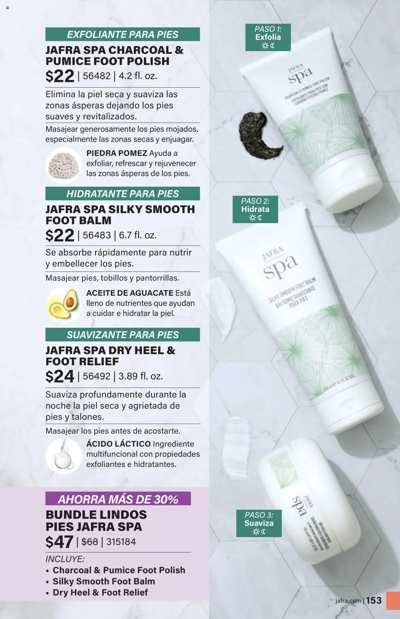 JAFRA folleto │ válido desde el 01.08.2025 | Página: 153 | Productos: Κουνουπίδι, Aceite, Γαύρος, Suavizante