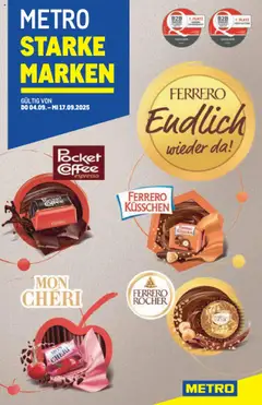 Vorschau von dem Prospekt - Metro  Starke Marken gültig ab 04.09.2025
