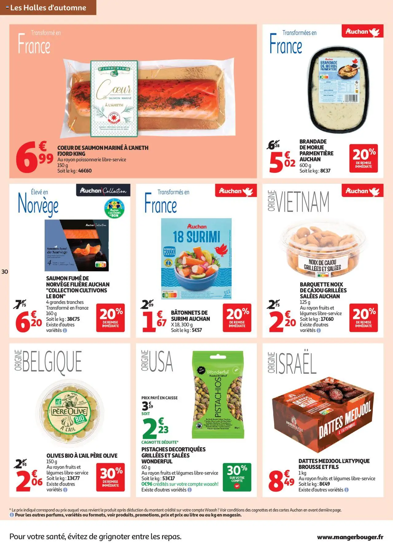  | Page: 30 | Produits: Dattes, Olives, Poissonnerie, Pistaches