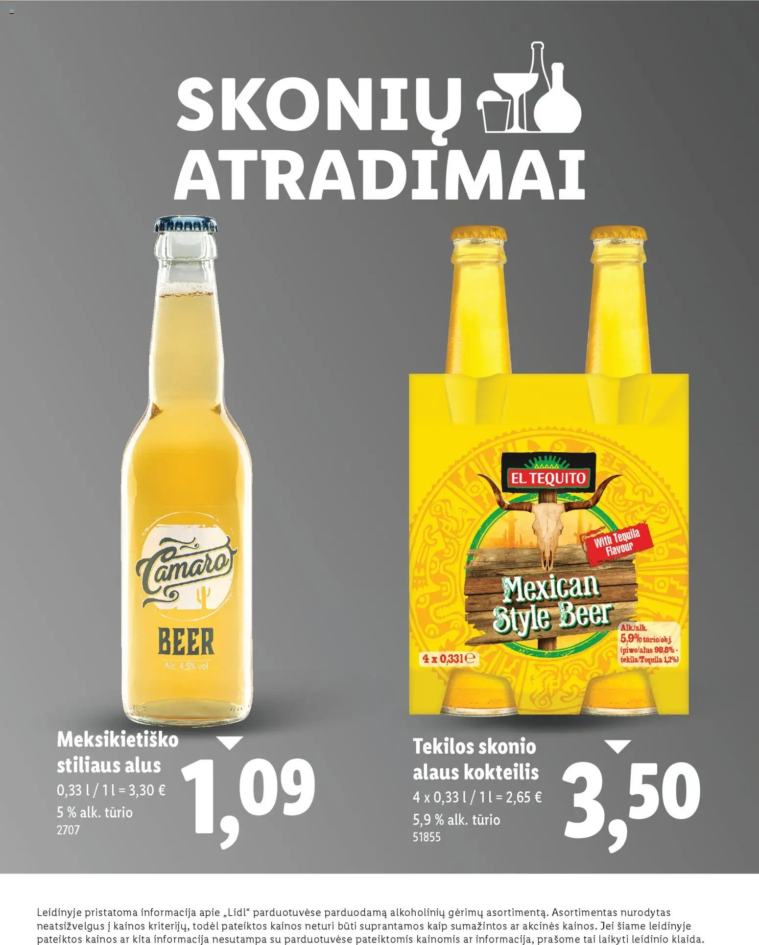 LIDL akcijos nuo 01.12.2025 | Puslapis: 12 | Prekių: Alus