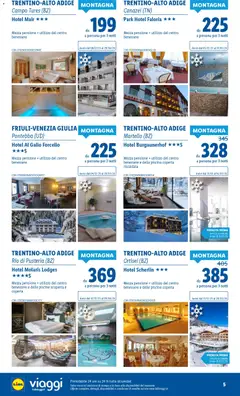 Anteprima del volantino Lidl Viaggi catalogo valido a partire dal 01.11.2025 | Pagina: 5 | Prodotti: Piscina, Martello, Stampa, Coperta