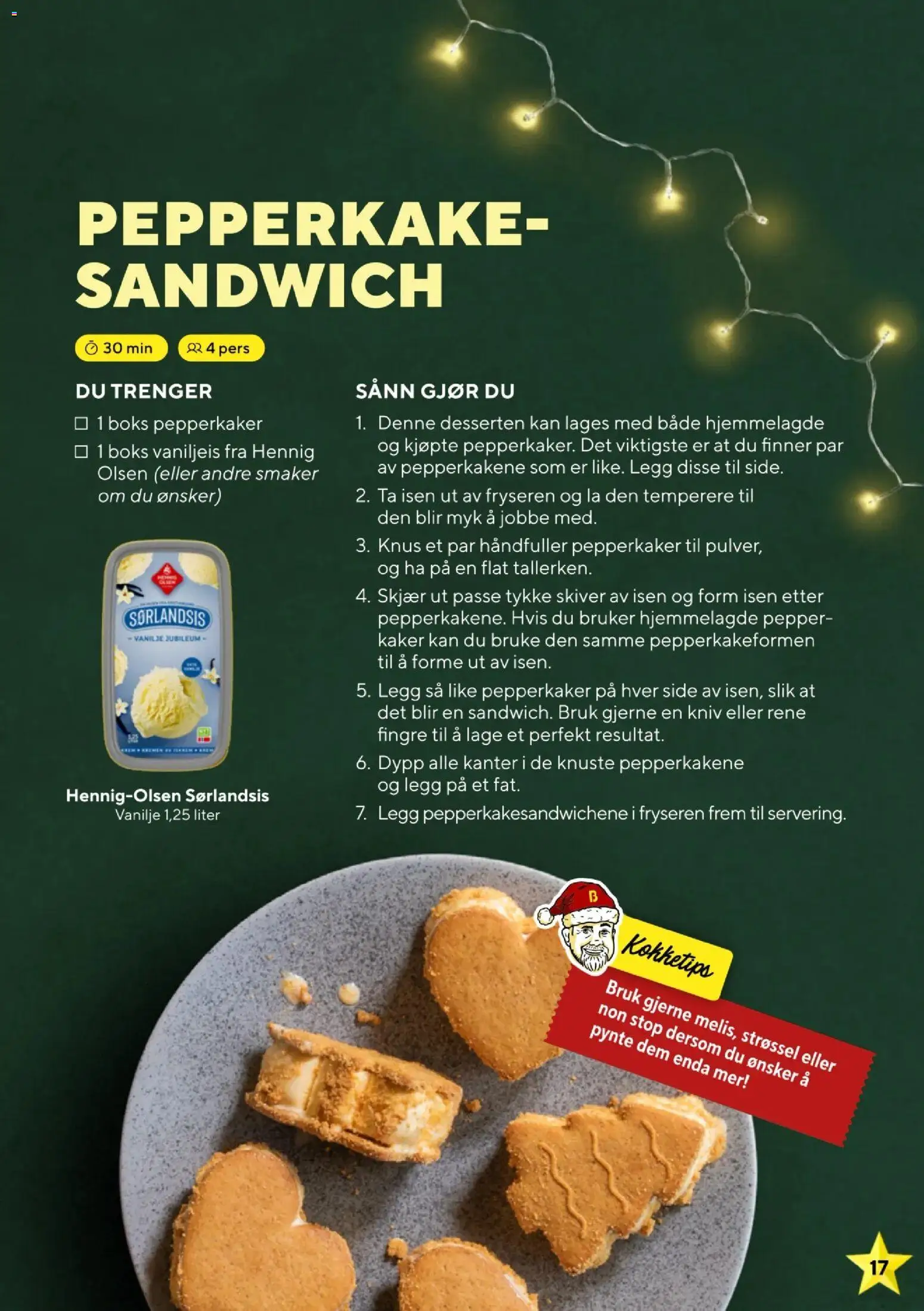 {H1} | Side: 17 | Produkter: Gräsmattegödsel, Brisača za plažo, Napolitane, Boks