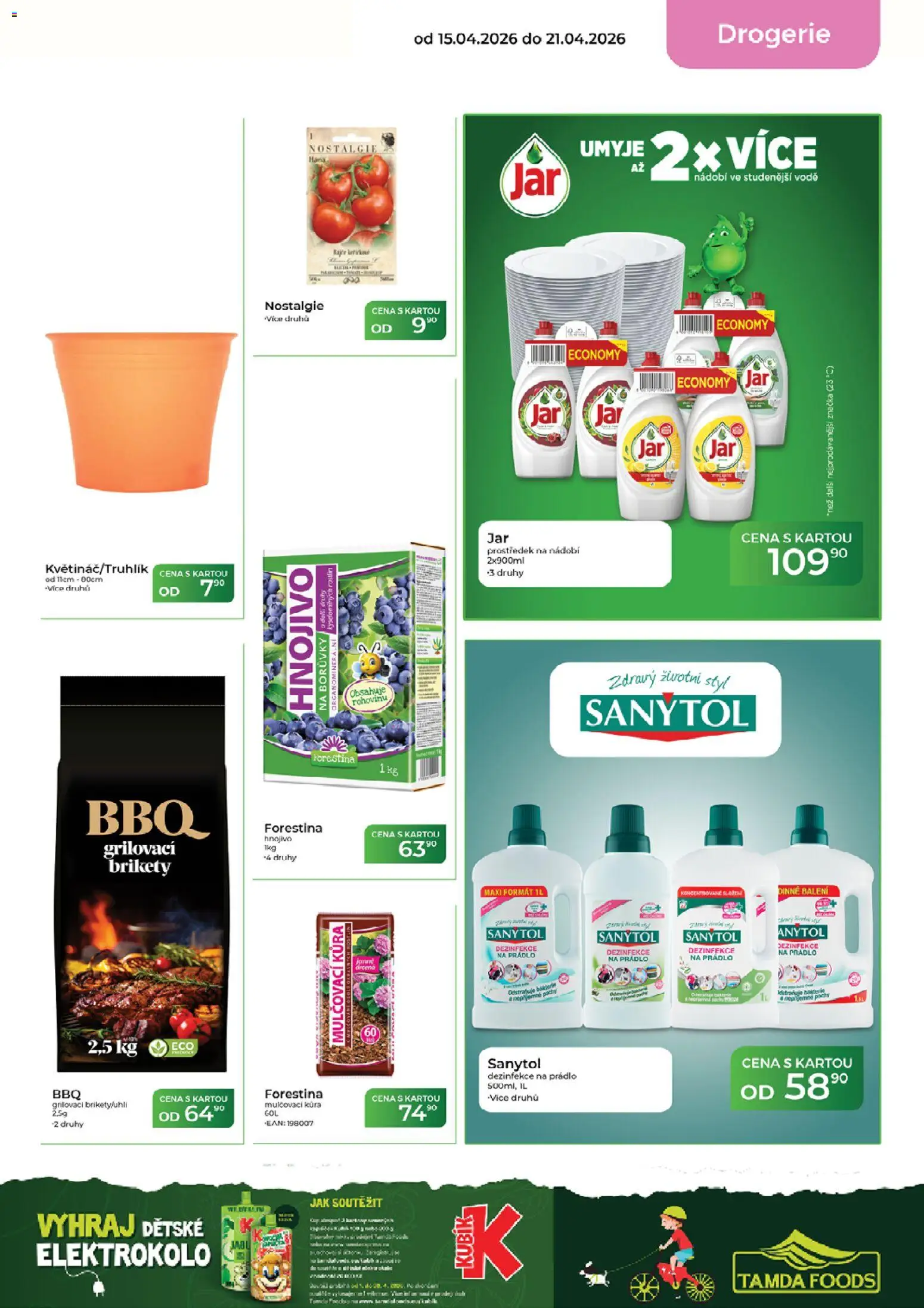 Tamda Foods leták od 15.04.2026 | Strana: 59 | Produkty: Dezinfekce na prádlo, Hnojivo, Drogerie, Sanytol