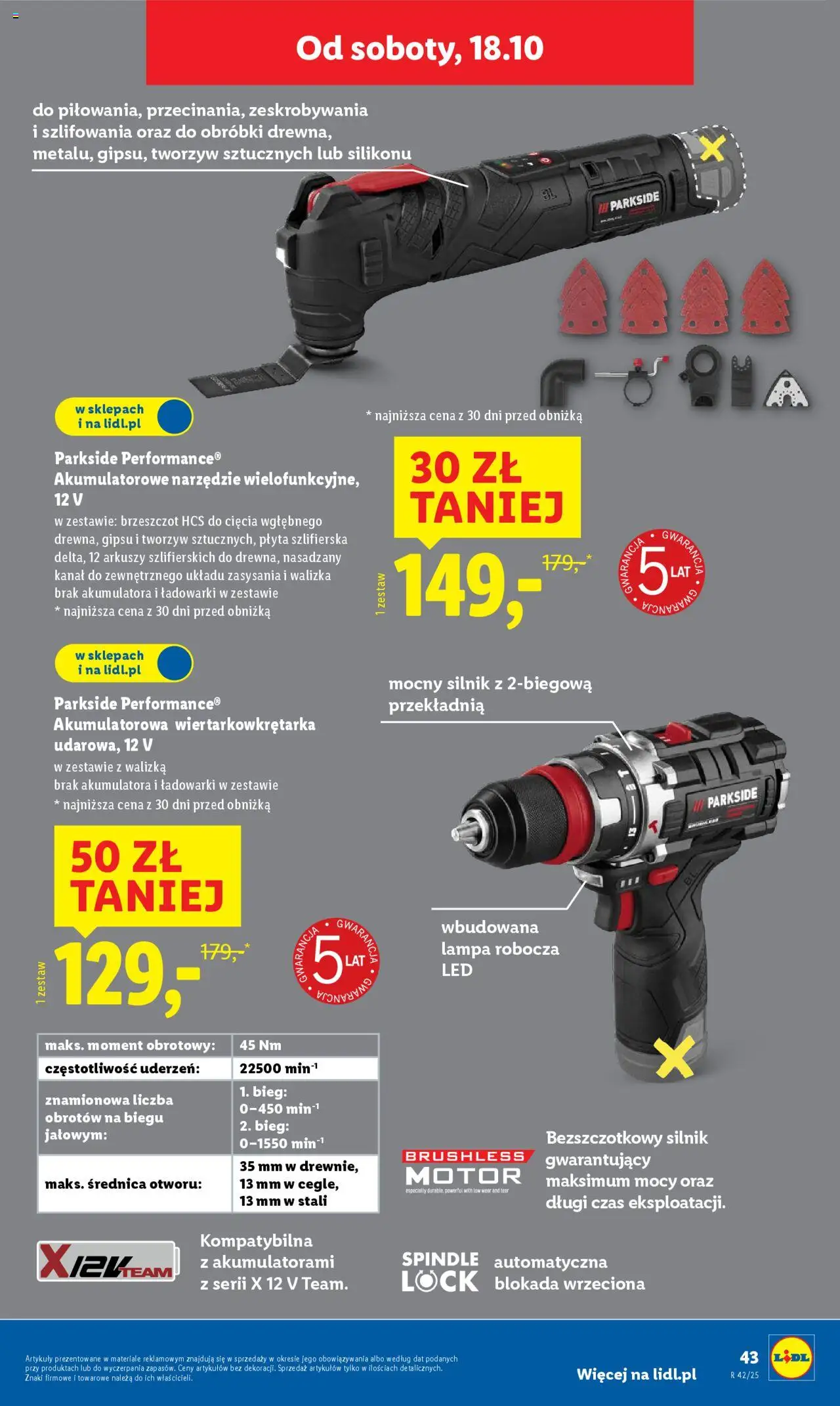 Lidl Katalog od 13.10.2025 | Strona: 51 | Produkty: Walizka, Lampa
