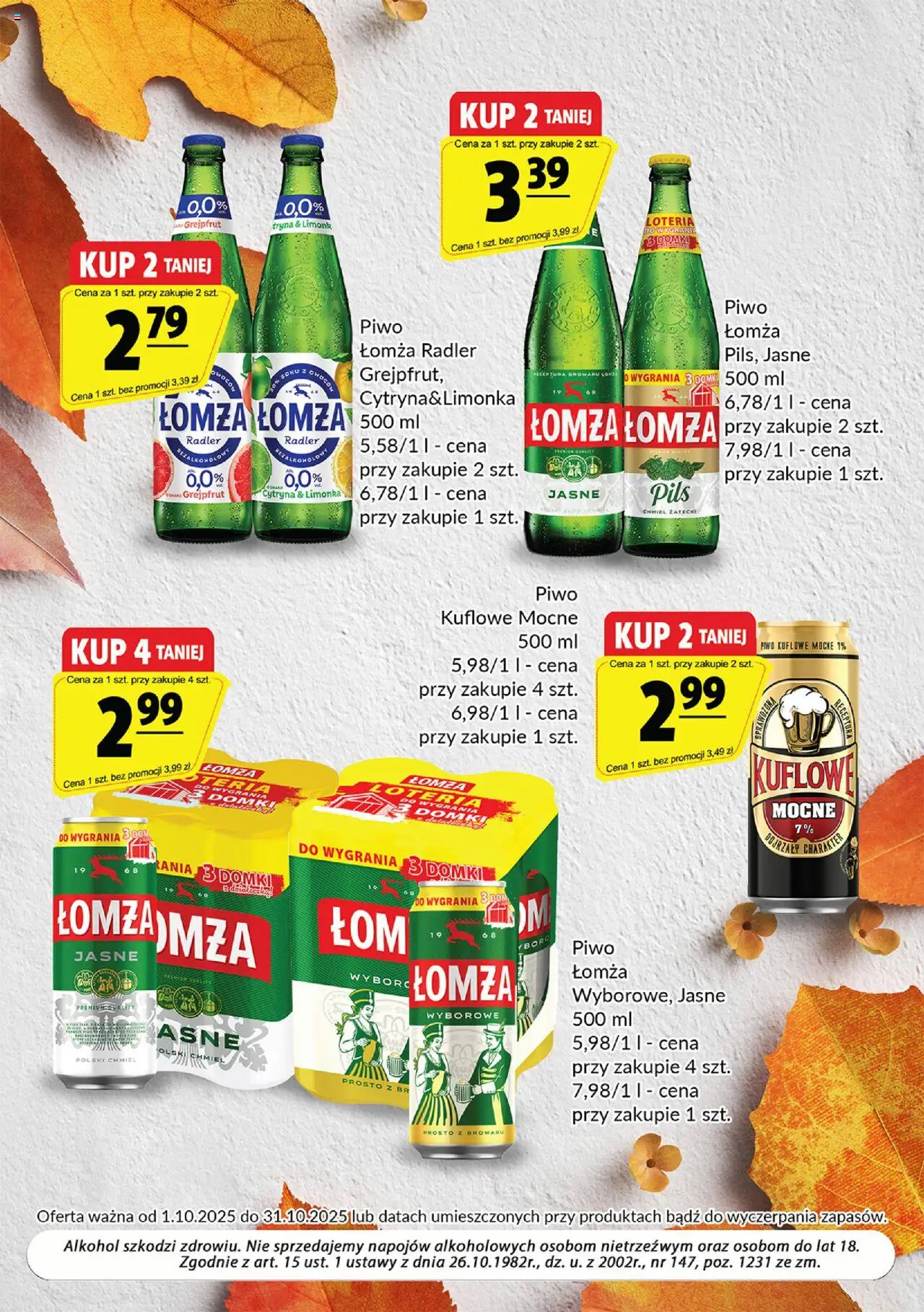 Prim Market Gazetka - Oferta alkoholowa od 01.10.2025 | Strona: 7 | Produkty: Cytryna, Limonka, Alkohol, Grejpfrut