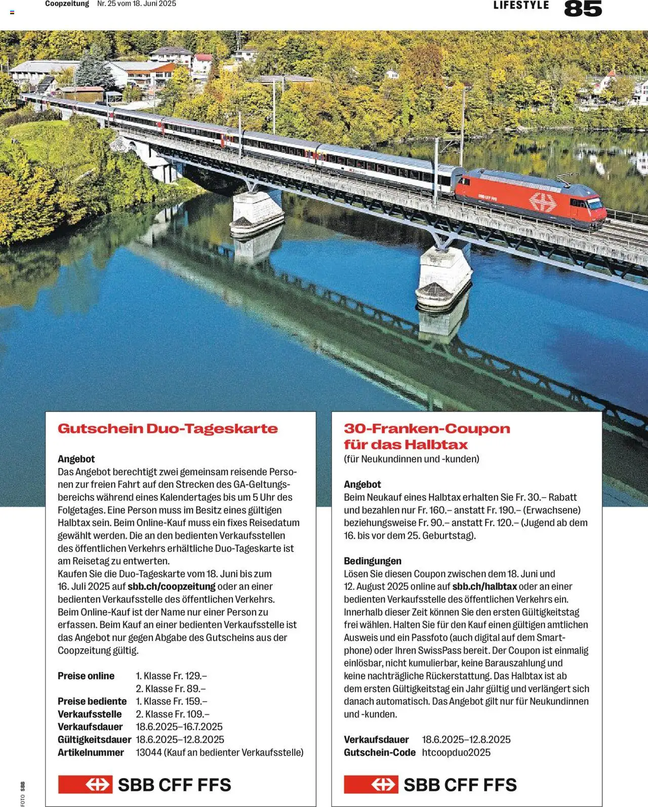 Coop Magazin ab 18.06.2025 | Seite: 85 | Produkte: Uhr