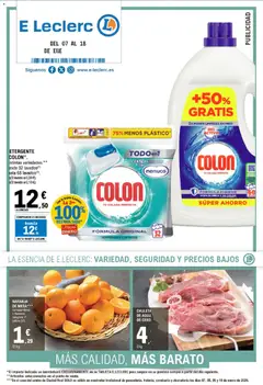 Vista previa E.Leclerc folleto válido desde el 07.01.2026