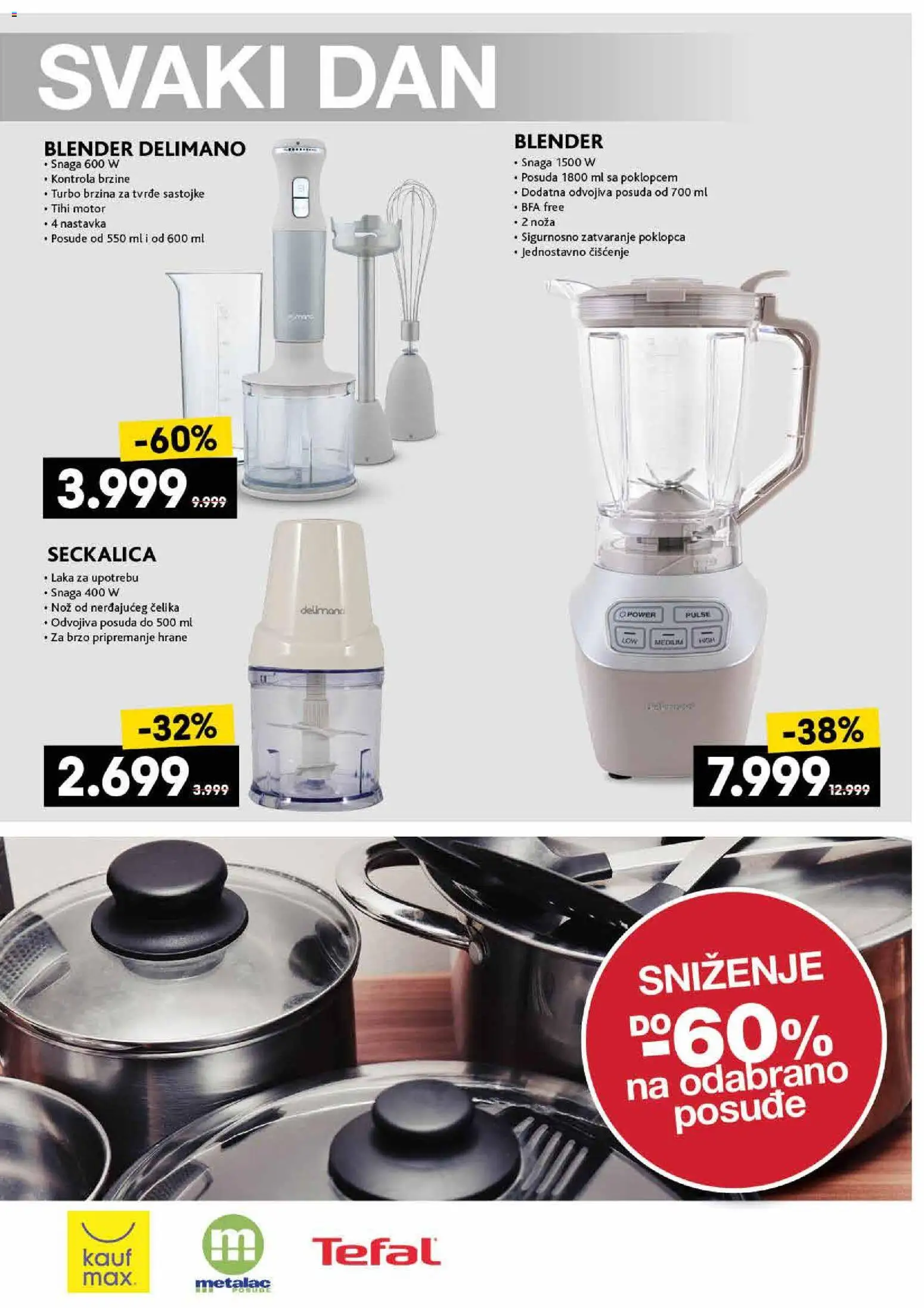 Idea katalog - važi od 30.10.2025 | Strana: 31 | Proizvode: Nož, Seckalica, Blender, Delimano