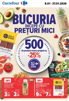 Ofertele Carrefour valabile de la 08.01.2026