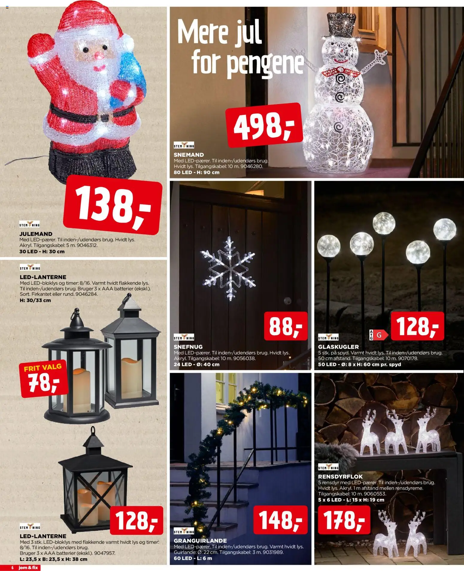 Jem & fix tilbudsavis – gyldig fra 16.11.2025 | Side: 6 | Produkter: Batterier