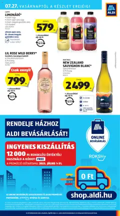 Aldi akciós ujság - amely érvényes a következő dátumtól: 24.07.2025 | Oldal: 33