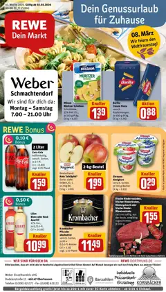 Rewe Prospekt Oberhausen	 ab 02.03.2026 gültig