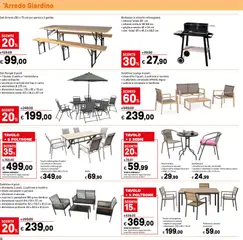 Anteprima del volantino Iper volantino valido a partire dal 19.03.2026 | Pagina: 38 | Prodotti: Ombrellone, Set birreria, Alluminio, Tavolo