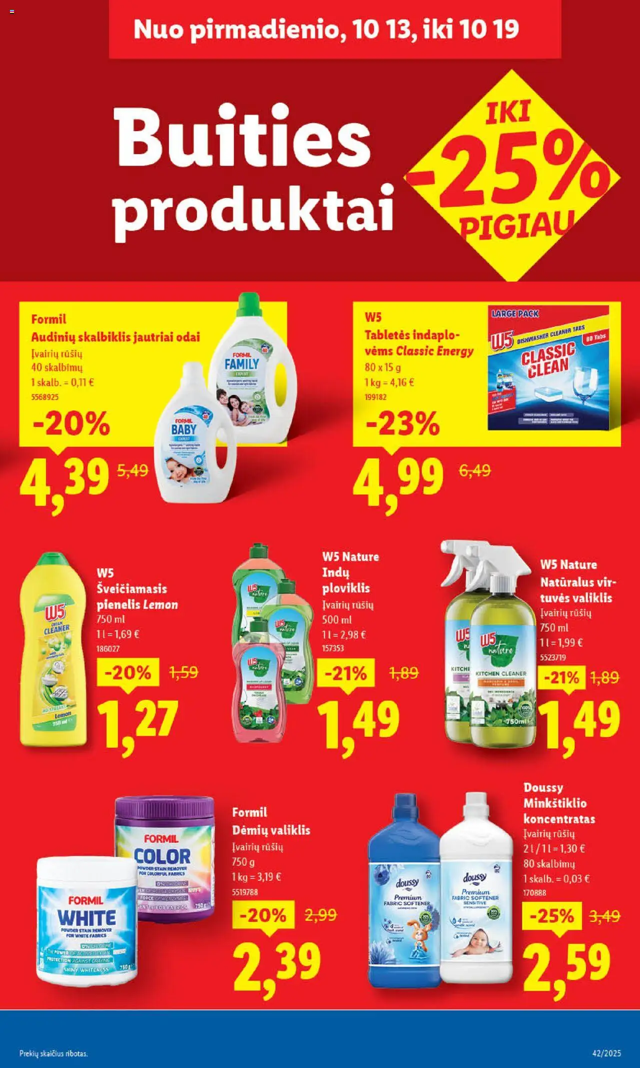 LIDL akcijos nuo 16.10.2025 | Puslapis: 55 | Prekių: Ploviklis
