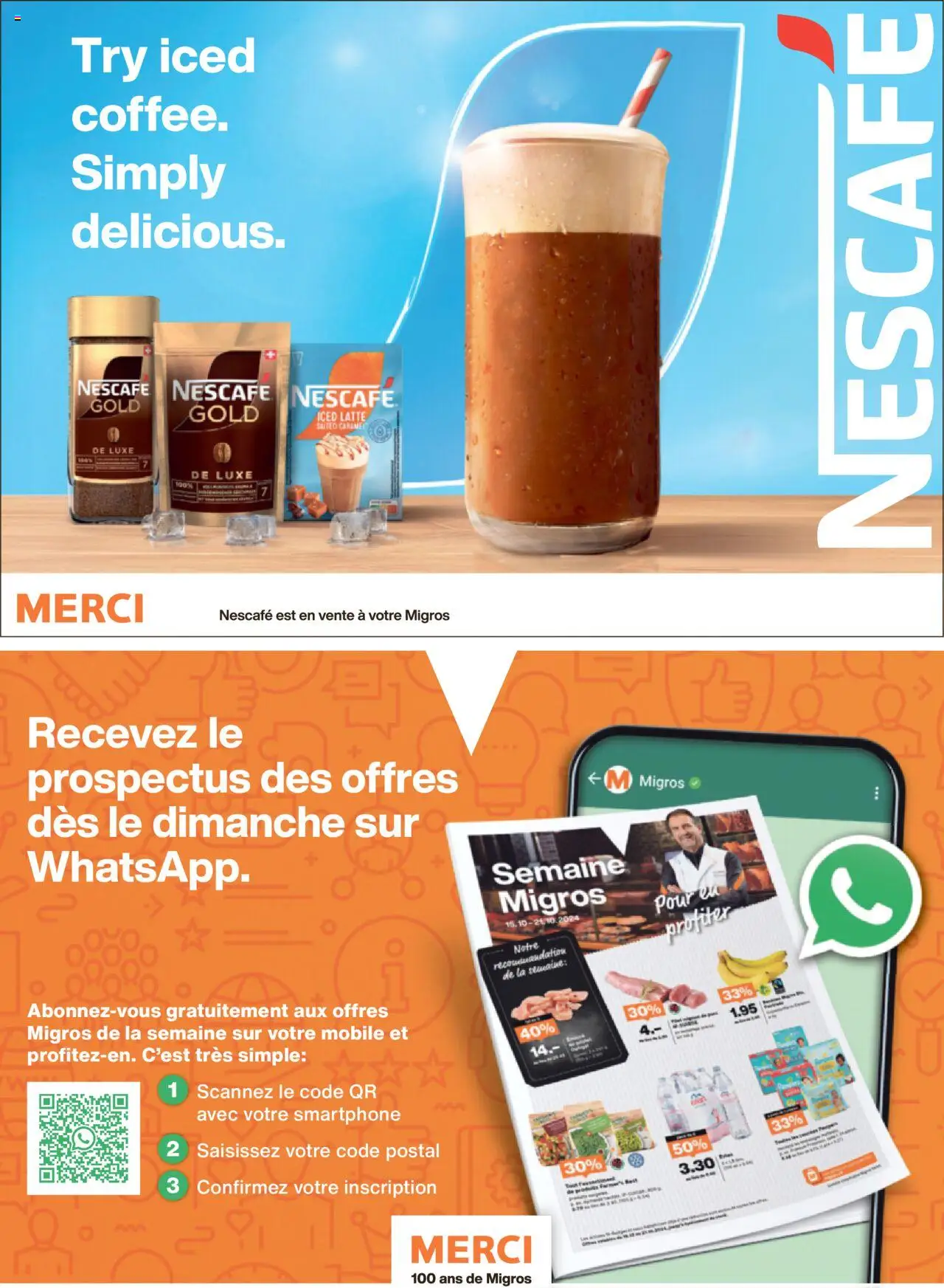 Migros - Magazin FR ab 18.08.2025 | Seite: 54 | Produkte: Smartphone, Pampers