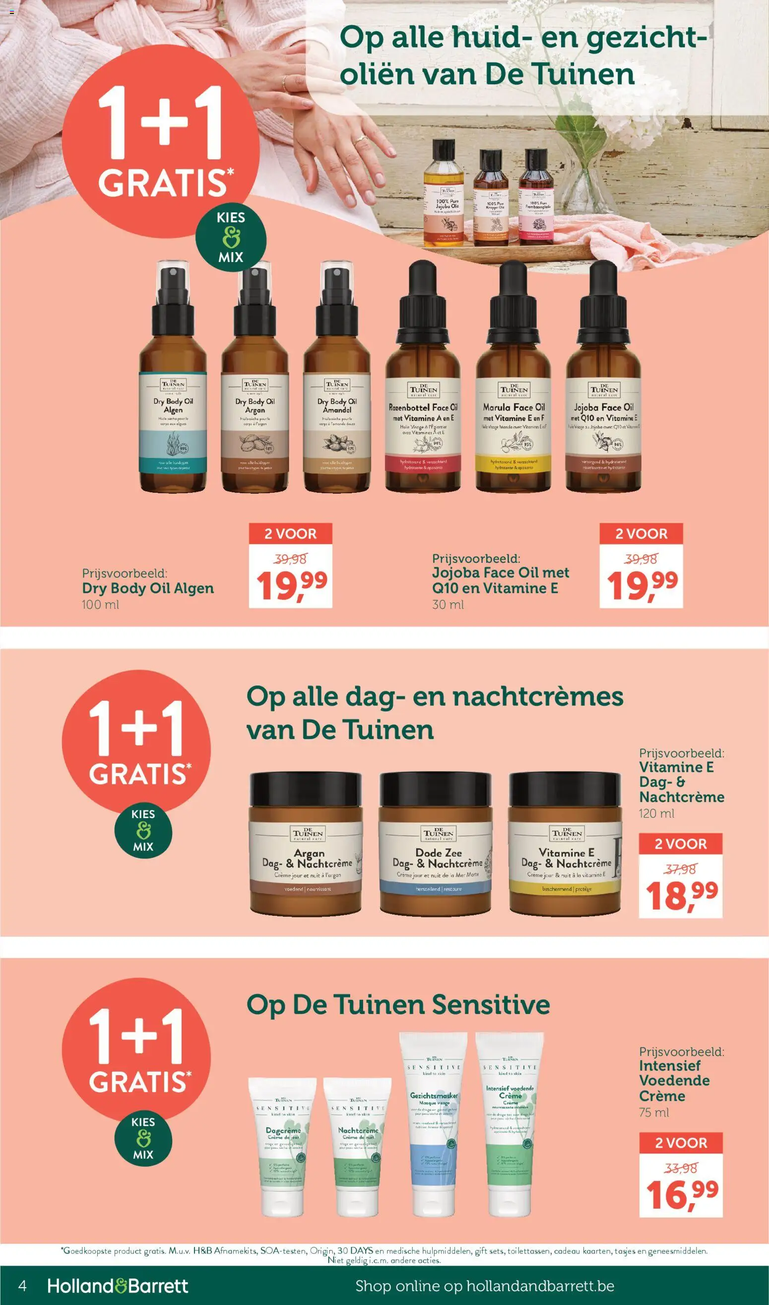 {H1} | Pagina: 4 | Producten: La, Oliën, Crème, Olie