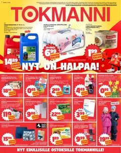 Tokmanni-mainoslehti voimassa 16.03.2026 alkaen