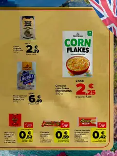 Carrefour Surtido Britanico │ válido desde el 22.07.2025 | Página: 5 | Productos: Chocolate, Cereales, Crema, Copos