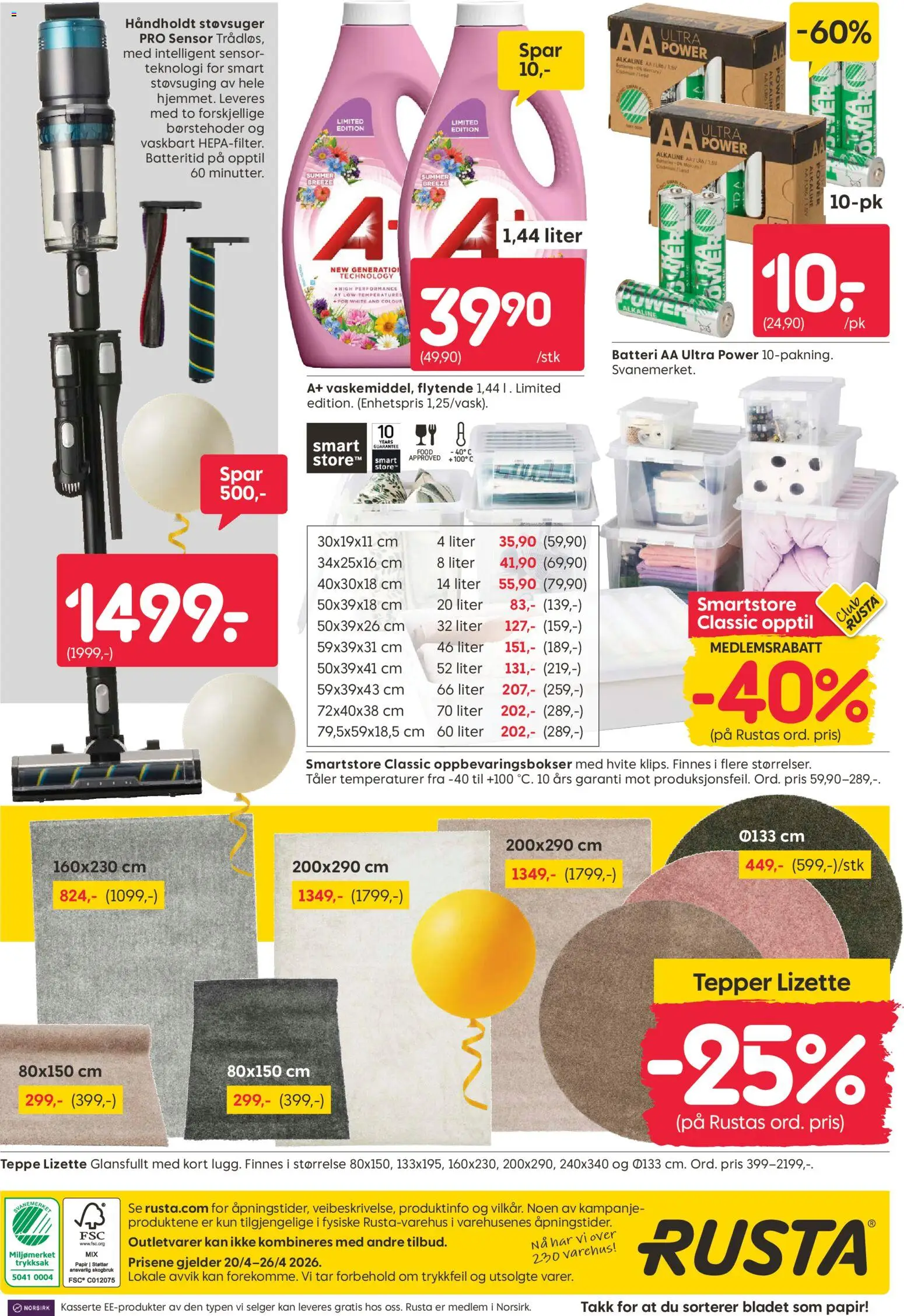 {H1} | Side: 20 | Produkter: Карниз, Сушильные машины, Støvsuger, Batteri