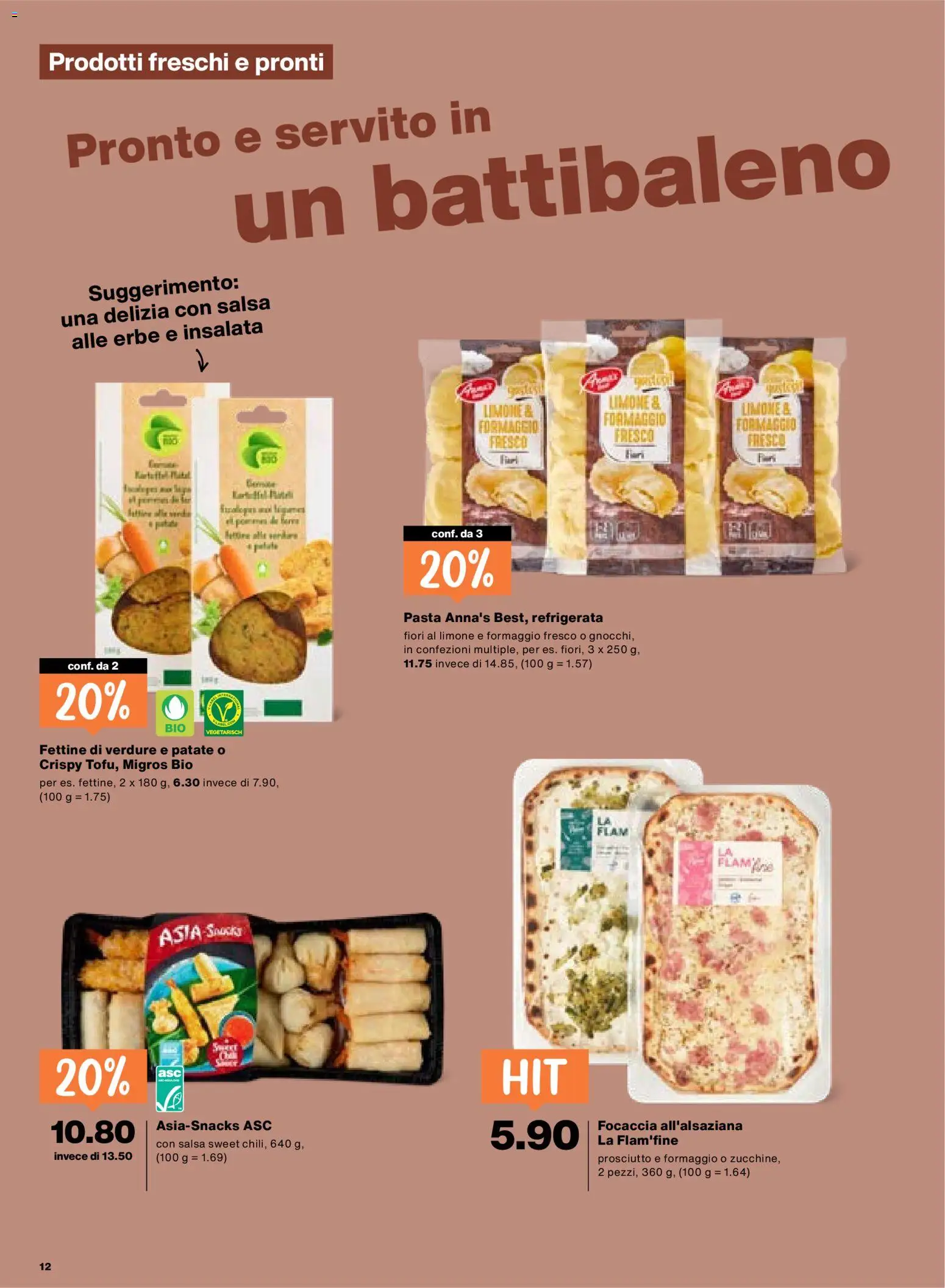 Migros Aktionen IT – gültig ab 26.02.2026 | Seite: 12 | Produkte: Pasta