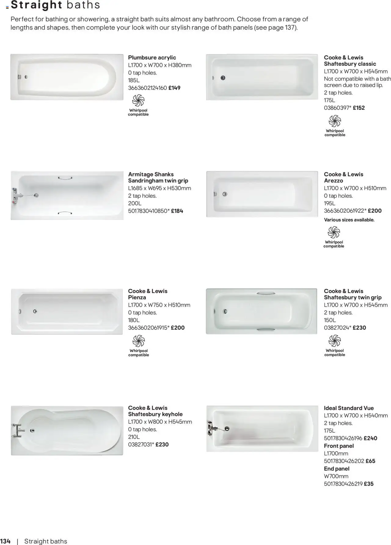  | Page: 134 | Products: Bath