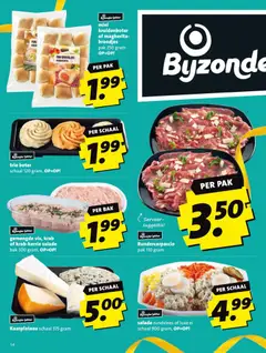 Boni folder week 14 - Voorbeeld van een folder van Boni, geldig van 30.03.2026 | Pagina: 14 | Producten: Boter, Salade, Rundvlees, Broodjes