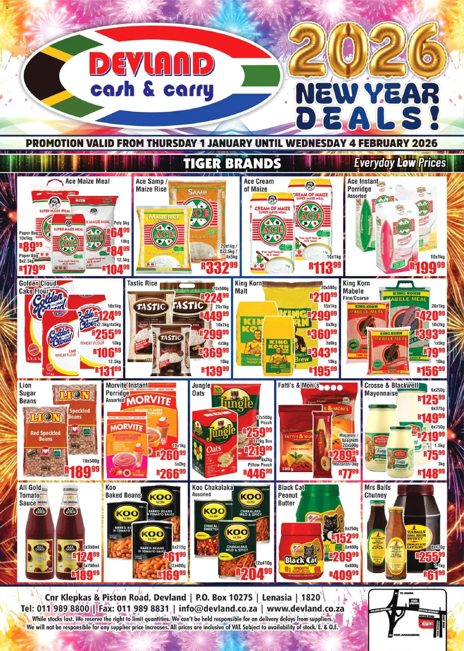 New Devland catalogue – valid from 01.01.2026 | Page: 1 | Products: Chutney, Bag, Box, Sauce